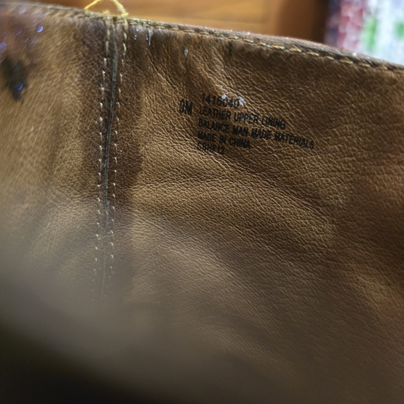 HANDCRAFTED Upcycled Leather Boots HANDPAINTED Size 9M Ankle Bootie Wearable Art - Picture 15 of 16